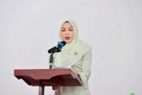 Ketua Dekranasda Madina Eli Mahrani Jafar Sukhairi Nasution.