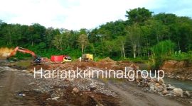 Galian C di Desa Simalagi Kec. Hutabargot Kab. Madina. (9/1/2023)