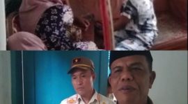 Kepala Satpol PP Kabupaten Mandailing Natal, Lis Mulyadi Nasution didampingi Kabid Trantibun Ismail Saleh Dalimunthe saat memberi keterangan dikantornya (Gambar Bawah), Kamis, (30/3/2023).