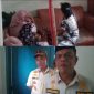 Kepala Satpol PP Kabupaten Mandailing Natal, Lis Mulyadi Nasution didampingi Kabid Trantibun Ismail Saleh Dalimunthe saat memberi keterangan dikantornya (Gambar Bawah), Kamis, (30/3/2023).