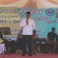 Wakil Ketua DPRD Sumatera Utara H. Harun Mustafa Nasution memberikan kata sambutan saat Reuni Akbar SMA Negeri 1 Panyabungan Selatan, (24/4/2023).