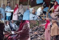 Kunjungan silaturahmi sekaligus pemberian santunan ke rumah sesama Alumni SMA Negeri 1 Panyabungan Selatan yang sedang ditimpa musibah, Selasa (25/4/2023).