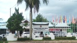 Kantor Komisi Pemilihan Umum (KPU) Kab. Mandailing Natal, Kayujati - Panyabungan.