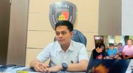 Kasat Reskrim Polres Madina AKP Prasetyo Triwibowo, SIK. dan tangkapan layar video viral.