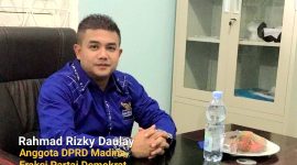Rahmad Rizky Daulay, Anggota Komisi I DPRD Mandailing Natal.