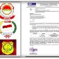 Tampilan tiga Organisasi Kemasyarakatan dan surat edaran Bimtek Dana Desa Kab. Mandailing Natal yang dilaksanakan Pekanbaru-Riau, (ist).