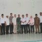 Camat Tambangan Muslih Lubis, S.Sos gelar foto bersama seluruh Kades dan Forkopimcam, Rabu (8/11/2023).