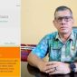 Tangkapan layar Peringatan Dini dari BMKG untuk wilayah Sumatera Utara dan Foto Kepala BPBD Mandailing Natal Mukhsin Nasution, Kamis (23/11/2023).