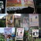 Baliho Caleg Fahrizal Efendi Nasution dari Partai Hanura saat diambil dokumentasi sudah dengan kondisi sobek. Foto: Joki Nasution