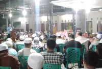 Caleg DPR RI dari Partai Gerindra H. Harun Mustafa Nasution Sosialisasi Ajak Warga Gunakan Hak Pilihnya di Pileg dan Pilpres 2024. Foto : Joki Nasution