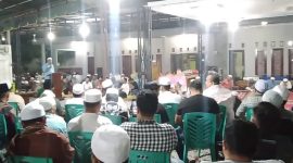 Caleg DPR RI dari Partai Gerindra H. Harun Mustafa Nasution Sosialisasi Ajak Warga Gunakan Hak Pilihnya di Pileg dan Pilpres 2024. Foto : Joki Nasution