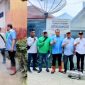 Pelaksanaan fogging di Lingkungan V Kelurahan Kayu Kati, Panyabungan bersama BONAPIT Center dan Dinkes Madina, Selasa (28/02/24). (ist)