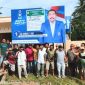 Baliho Sosialisasi Caleg PAN, Edi Adwar, S.Sos disalah satu daerah pemilihan Mandailing Natal IV. (ist)