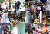 Giat Komunitas Pers di Kabupaten Madina Berburu Takjil di Beberapa UMKM di Kota Panyabungan Saat Bulan Puasa Ramadhan 1445 H/2024 M, Minggu (17/3/2024). [Foto: Joki Nasutio]