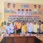 Ketua DPD Partai Golkar Kab. Mandailing Natal, H. Aswin Parinduri bersama pengurus menerima kunjungan silaturahmi Ketua DPD PKS dan jajarannya, Selasa (11/6/2024). [Ist]