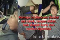 Tangkapan layar video viral di Kabupaten Mandailing Natal, Sabtu (22/6/2024). [ist]