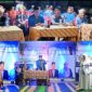 Suasana saat masyarakat Desa Batahan I Kecamatan Batahan, memperingati Tahun Baru Islam 1446 Hijriyah, Senin (8/7/2024) malam. [Ist]