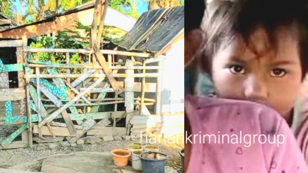 Kondisi rumah keluarga miskin di ibukota Kabupaten Mandailing Natal. [Istimewa]