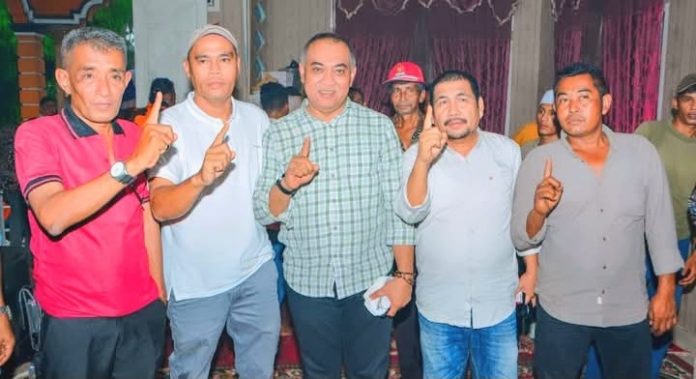 Edi Adwar bersama Harun Musthafa