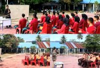 Kegiatan lomba siswa menjadi guru dalam rangka memeriahkan Hari Guru Nasional ke-79 di SMAN 3 Panyabungan. [Ist]