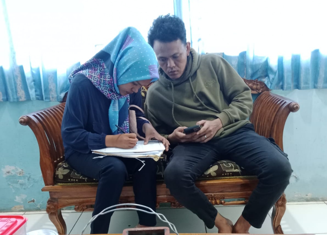 Poto Tika anak PMI Asal Cipendeuy 