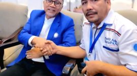 Edi Adwar bersama Ketua Umum PAN, Zulkifli Hasan (ist)