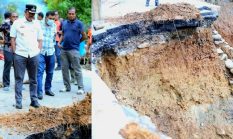 Jalan Penghubung Amblas ke Pantai Barat, Bupati Madina Minta Pemprov Sumut Segera Perbaiki