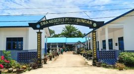 Gedung SMA Negeri 3 Panyabungan, Kab. Mandailing Natal, Sumut.