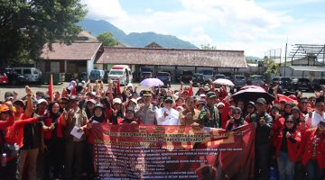 Polres Garut Kawal Aksi May Day Secara Humanis, Ratusan Buruh Sampaikan Aspirasi