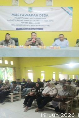 Apresiasi Warga Mengalir, Pembentukan Panitia Pengisian BPD Desa Mekarasih Banyusari Dinilai Transparan dan Kondusif