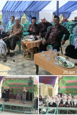 Cetak Generasi Qurani, Madrasah Miftahussa’adah Desa Gempol Banyusari Gelar Perpisahan Santri