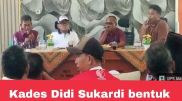 Kades Didi Sukardi Bentuk Panitia Pemilihan BPD Desa Manggungjaya, Berjalan Lancar dan Kondusif