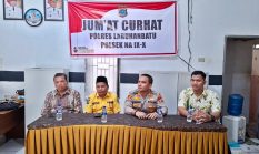 Polsek Na IX-X Gelar Jum’at Curhat Bersama Masyarakat