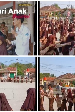 Suasana Ceria Warnai Peringatan Hari Anak Nasional di SDN Mekarasih 2 Banyusari