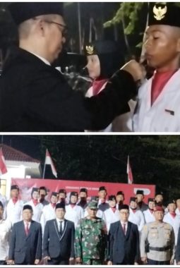 19 Pelajar Terbaik Jayakerta Dikukuhkan Jadi Paskibra, Siap Kibarkan Merah Putih di HUT RI ke-81