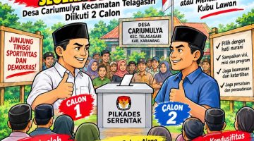 Pilkades Serentak Karawang Segera Digelar, Desa Cariumulya Diikuti Dua Bakal Calon