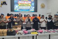 Pengungkapan peredaran Narkoba di Wilyah Hukum Polres Madina, Rabu (28/10/2026).