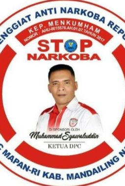 DPC MAPAN RI MADINA Apresiasi Polres Madina Berantas Peredaran Narkoba