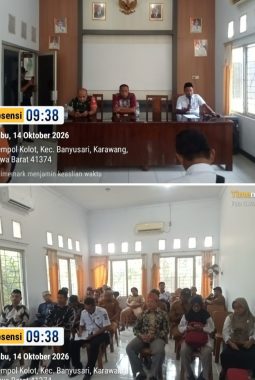 Masyarakat dan Pemerintahan Setempat Perkuat koordinasi di Desa Gempol Kolot Kecamatan Banyusari