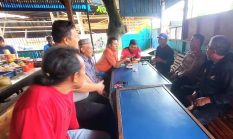 Kasat Binmas Polres Madina Sambangi Warkop, Pesan Kamtibnas, Perlinsos hingga Layanan Polri 110 Dipraktekkan