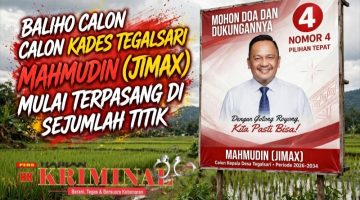Baligo Nomor 4 Mahmudin alias Jimak Hiasi Sejumlah Titik di Tegalsari, Gaungkan Semangat Kebersamaan