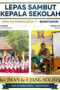 Estafet Kepemimpinan SDN Kutaraharja II Berlanjut, Ujang Solihat Resmi Sambut Amanah Baru